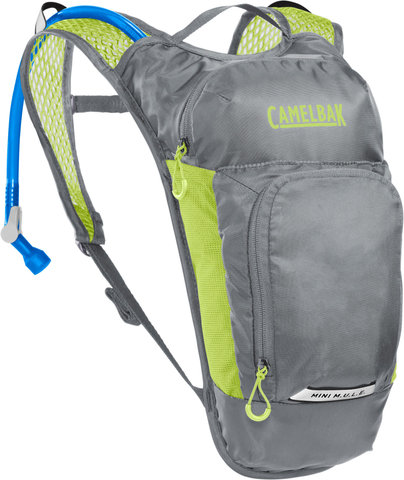 Camelbak Sac à Dos d'Hydratation pour Enfants Mini M.U.L.E. Modèle 2023 - metal grey-green/3 litres