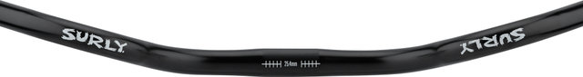 Manillar Open Bar 40 mm 25.4 Riser - negro/666 mm 53°