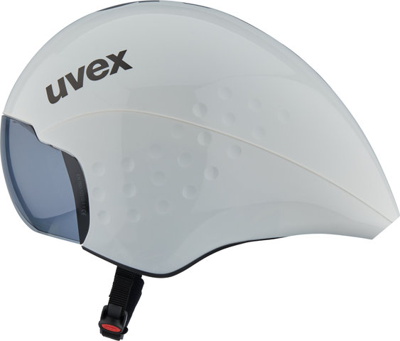 uvex race 8 Time Trial Helmet - white-black/56 - 58 cm