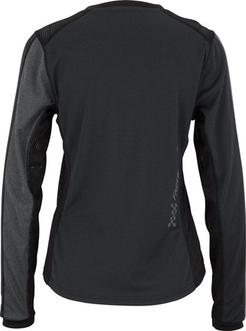 Classic Mercury L/S Damen Trikot - black-charcoal heather/S