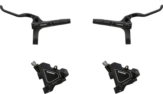 Shimano Set de frenos de disco BR-UR300 + BL-MT200 d+t - negro/Set/left/right (side-specific)