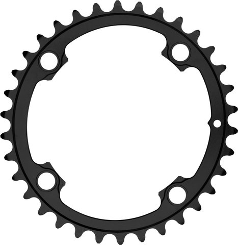 absoluteBLACK Oval Road 110/4 Kettenblatt für FSA ABS - black/34 Z