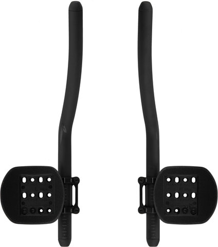 Prolongateur de Guidon Vuka Clip avec Extensions en Aluminium - black/EVO 110 mm High