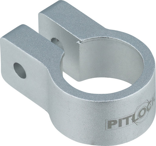 Pitlock Saddle Clamp - silver/28.6 mm