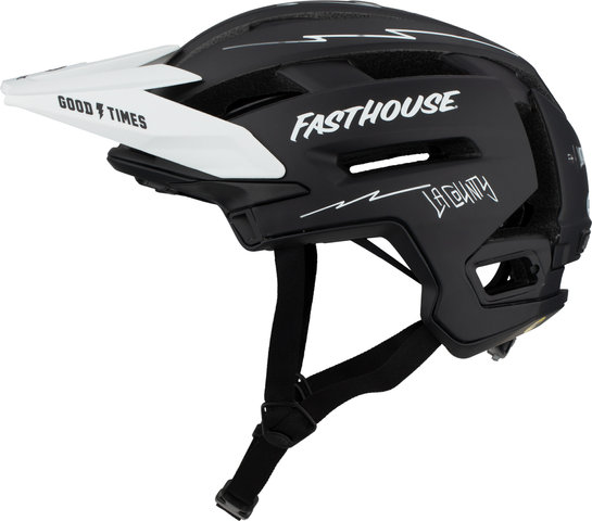 Super Air R MIPS Helmet - matte black-white fasthouse/55 - 59 cm