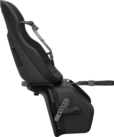 Yepp Nexxt 2 Maxi Kids Bicycle Seat for Pannier Rack Installation - obsidian grey/universal