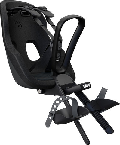 Thule Asiento de bici p. niños montaje tubo de dirección Yepp Nexxt 2 Mini - obsidian grey/universal