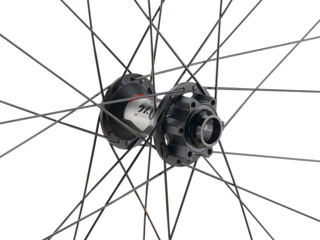 DT Swiss Juego de ruedas FR 1500 Classic 30 Super Boost Disc 6 agujeros 27,5" - negro/Juego de 27,5" (RD 20x110 Boost + RT 12x157 Super Boost) SRAM XD