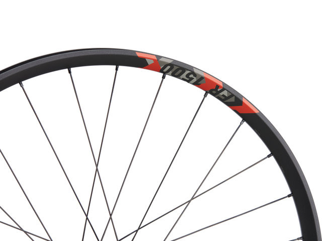 DT Swiss Set de Roues FR 1500 Classic 30 Super Boost Disc 6 trous 27,5" - noir/set de 27,5" (avant 20x110 Boost + arrière 12x157 Super Boost) SRAM XD