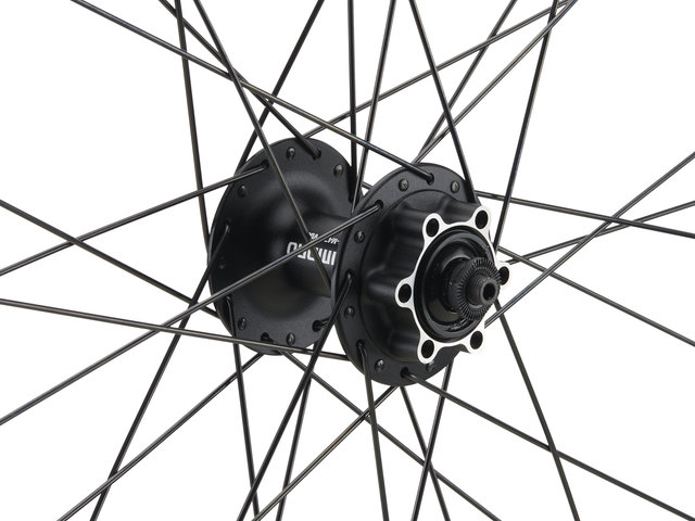 bc basic Juego de ruedas Mountain Alivio Disc 6 agujeros DT Swiss 466d 29" - negro | 29" set (RD 9x100 + RT 10x135) Shimano