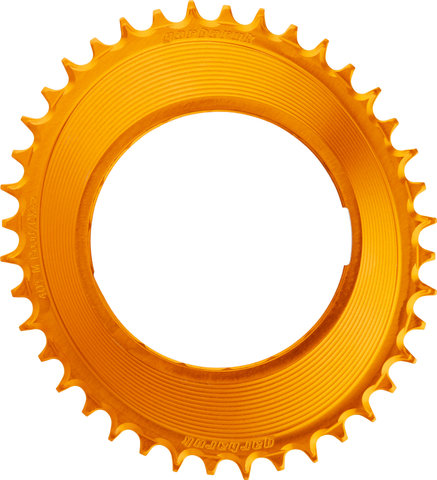Garbaruk Plato Thread Mount para SRAM RED XPLR AXS PM Oval - naranja/40/40 