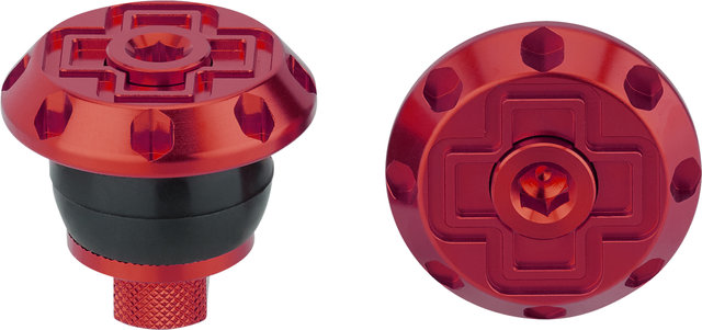 Embouts de Guidon Disco Bar End Plug - red/universal