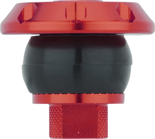 Muc-Off Embouts de Guidon Disco Bar End Plug - red/universal