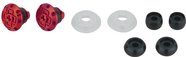Embouts de Guidon Disco Bar End Plug - red/universal