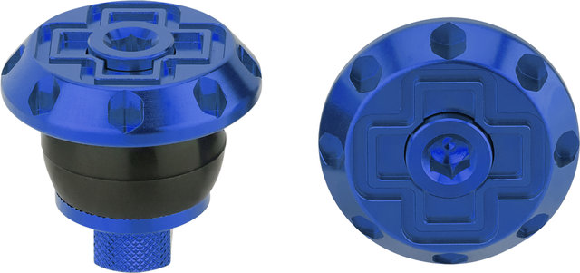 Embouts de Guidon Disco Bar End Plug - blue/universal