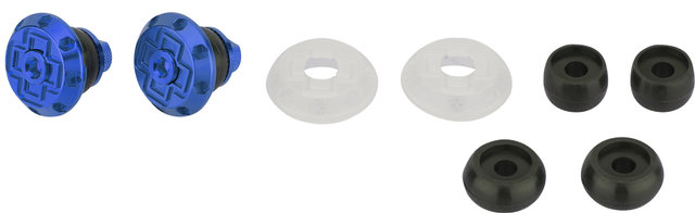 Embouts de Guidon Disco Bar End Plug - blue/universal