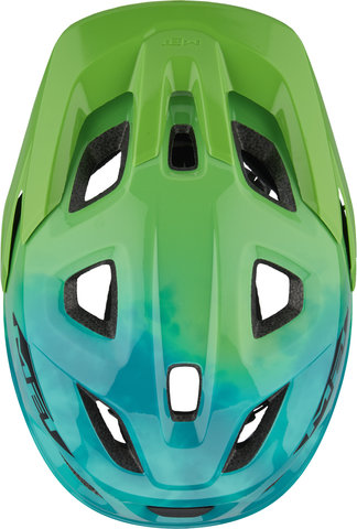 Eldar Kids Helmet - green tie-dye matt/52 - 57 cm