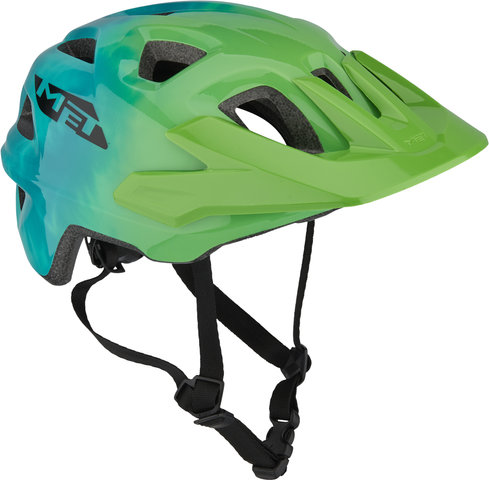 Eldar Kids Helmet - green tie-dye matt/52 - 57 cm