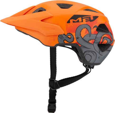 Eldar Kids Helmet - orange octopus/52 - 57 cm
