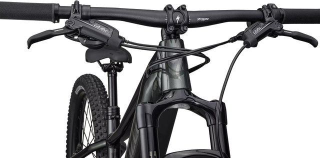 Bici de montaña eléctrica para niños Turbo Levo SL HT 24" - gloss oak green metallic-limestone-satin smoke/universal