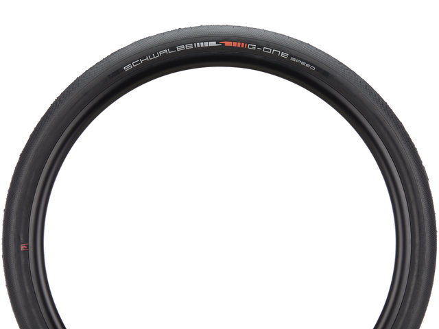 Schwalbe Pneu Souple G-One Speed Evolution ADDIX Super Ground 28" Modèle 2023 - noir/50-622 (28x2,0)