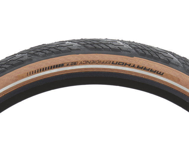 Schwalbe Cubierta plegable Marathon Efficiency Evolution ADDIX Race 27,5" - negro-transparent skin/27,5x2,35 (60-584)