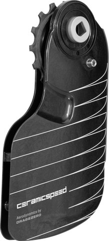 CeramicSpeed Sistema de roldanas OSPW Aero Alpha para SRAM RED AXS / Force AXS - black/15 dientes (rueda guía), 19 dientes (rueda tensora)