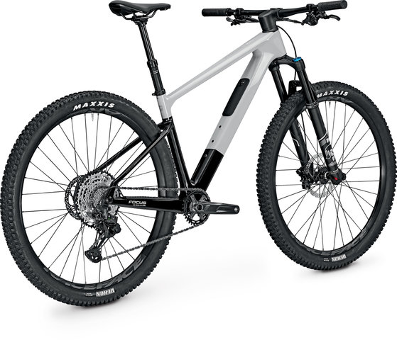 FOCUS Vélo Tout-Terrain en Carbone Raven 8.8 29" Modèle 2023 - light grey-carbon raw/L