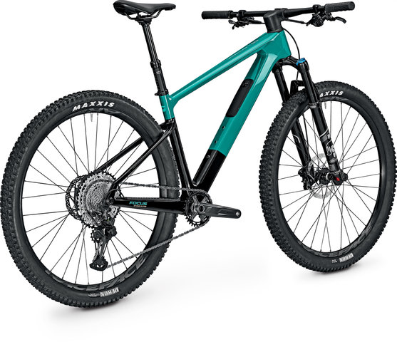 FOCUS Vélo Tout-Terrain en Carbone Raven 8.8 29" Modèle 2023 - blue green-carbon raw/L