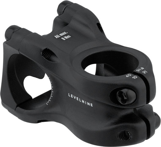 LEVELNINE Potencia Team AM MTB 31,8 - black/40 mm 6°