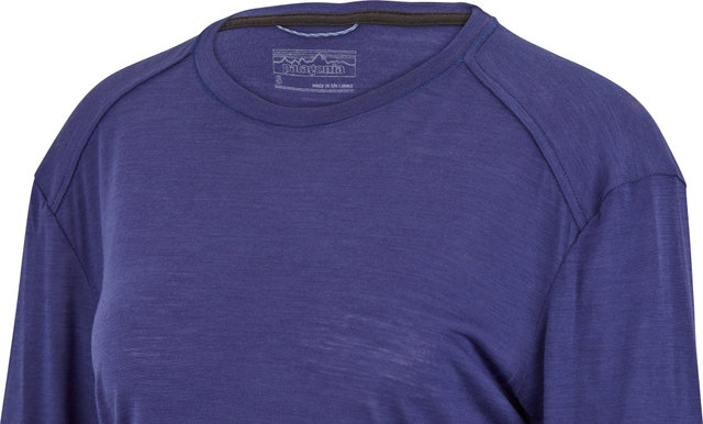Maillot para damas Merino 3/4 Sleeve - sound blue/S