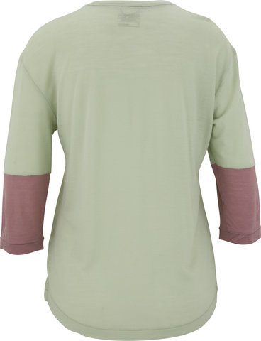 Merino 3/4 Sleeve Women's Jersey - salvia green/S