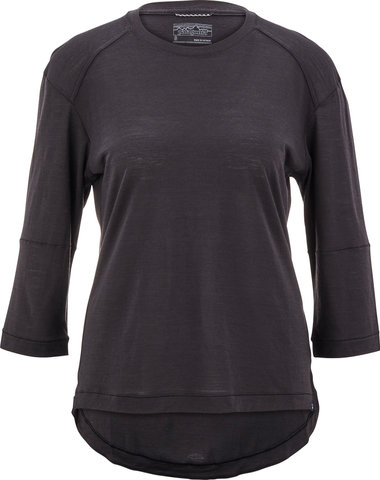 Patagonia Merino 3/4 Sleeve Damen Trikot - black/S