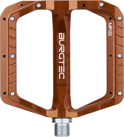 Burgtec Penthouse Flat MK5 Plattformpedale - kash bronze/universal