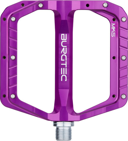 Burgtec Pedales de plataforma Penthouse Flat MK5 - purple rain/universal