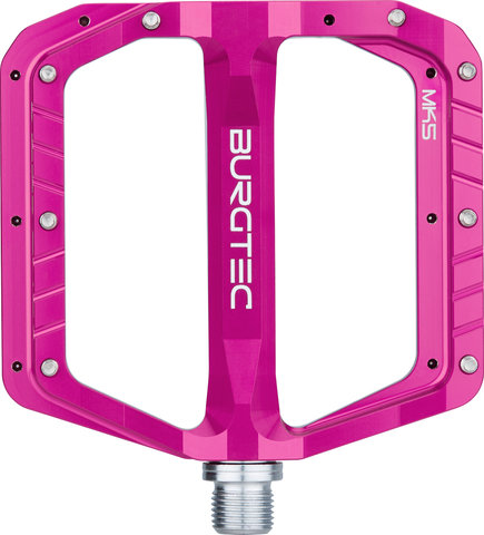 Burgtec Penthouse Flat MK5 Platform Pedals - toxic barbie/universal