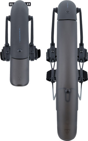 Topeak Set de guardabarros TetraFender R1 & R2 RD+RT - negro/28"