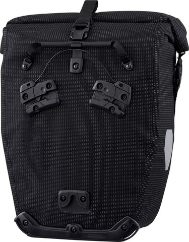 ORTLIEB Back-Roller High-Vis QL3.1 Fahrradtasche - black reflective/20 l