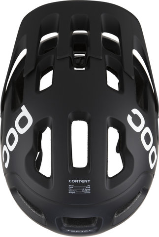 POC Tectal Helmet - 2023 Model - uranium black matte/55 - 58 cm