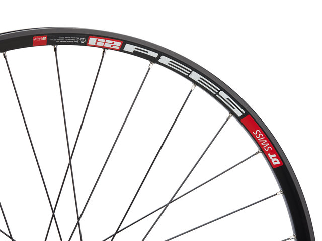 Juego de ruedas Mountain Alivio Disc 6 agujeros DT Swiss 533D 29" - negro/Juego de 29" (RD 9x100 dinamo + RT 10x135) Shimano