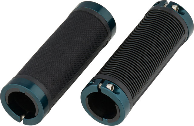 Brooks Poignées Cambium Rubber pour Levier Rotatif Bilatéral - black-octane/100 mm / 100 mm