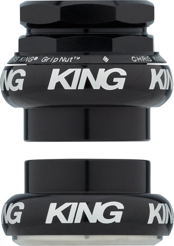 Chris King GripNut Bold EC34/28.6 - EC34/30 Threaded Headset - black/EC34/28.6 - EC34/30