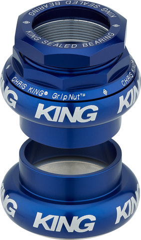 Chris King Juego de dirección roscado GripNut Bold EC34/28,6 - EC34/30 - navy/EC34/28,6 - EC34/30