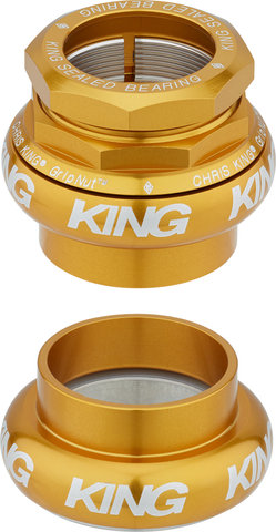 Chris King Juego de dirección roscado GripNut Bold EC34/28,6 - EC34/30 - gold/EC34/28,6 - EC34/30