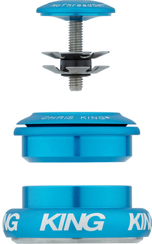 Chris King InSet i7 ZS44/28.6 - EC44/40 Mixed Tapered GripLock Headset - matte turquoise/ZS44/28.6 - EC44/40