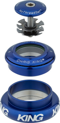 Chris King InSet i7 ZS44/28,6 - EC44/40 Mixed Tapered GripLock Steuersatz - navy/ZS44/28,6 - EC44/40