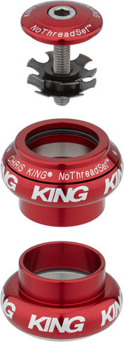 Chris King NoThreadSet EC30/25.4 - EC30/26 Headset - red/EC30/25.4 - EC30/26