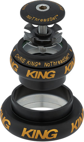 Chris King NoThreadSet EC34/28,6 - EC44/40 GripLock Steuersatz - two tone-black-gold/EC34/28,6 - EC44/40