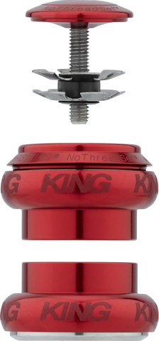 Chris King NoThreadSet Sotto Voce EC34/28.6 - EC34/30 GripLock Headset - red/EC34/28.6 - EC34/30