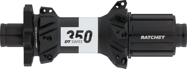 DT Swiss Moyeu Arrière 350 Straightpull MTB Boost Disc 6 trous - noir/12 x 148 mm / 28 trous / Shimano